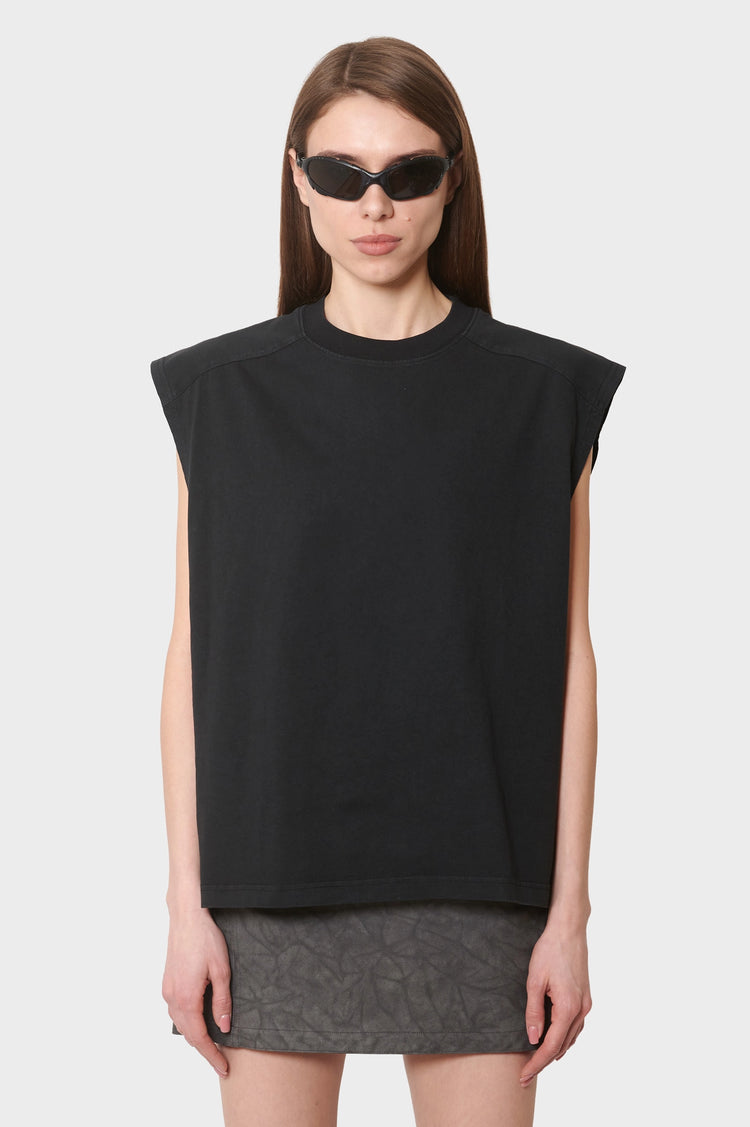 damskie#@Koszulka NAME TEE czarna