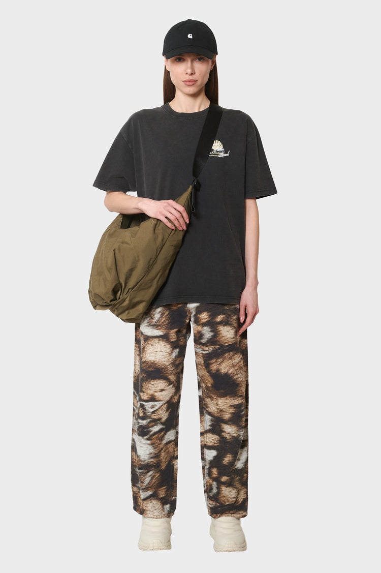 damskie#@Koszulka WELCOME TO PALMBEACH czarna