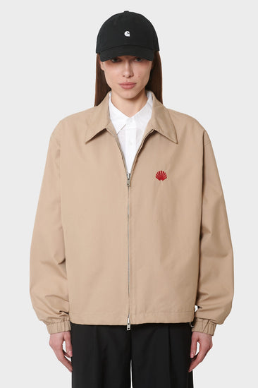 damskie#@Kurtka COACH JACKET piaskowa