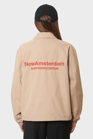 damskie#@Kurtka COACH JACKET piaskowa