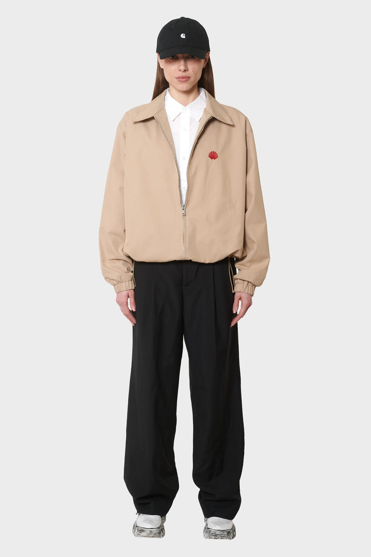 damskie#@Kurtka COACH JACKET piaskowa