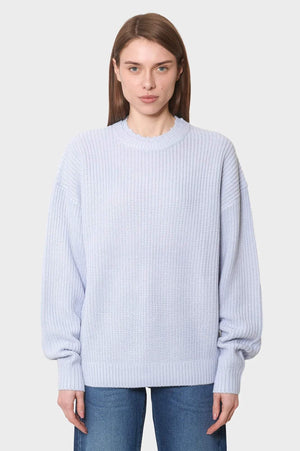 damskie#@Sweter BIG LOGO CREWNECK niebieski
