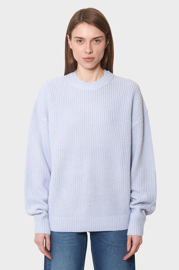 damskie#@Sweter BIG LOGO CREWNECK niebieski