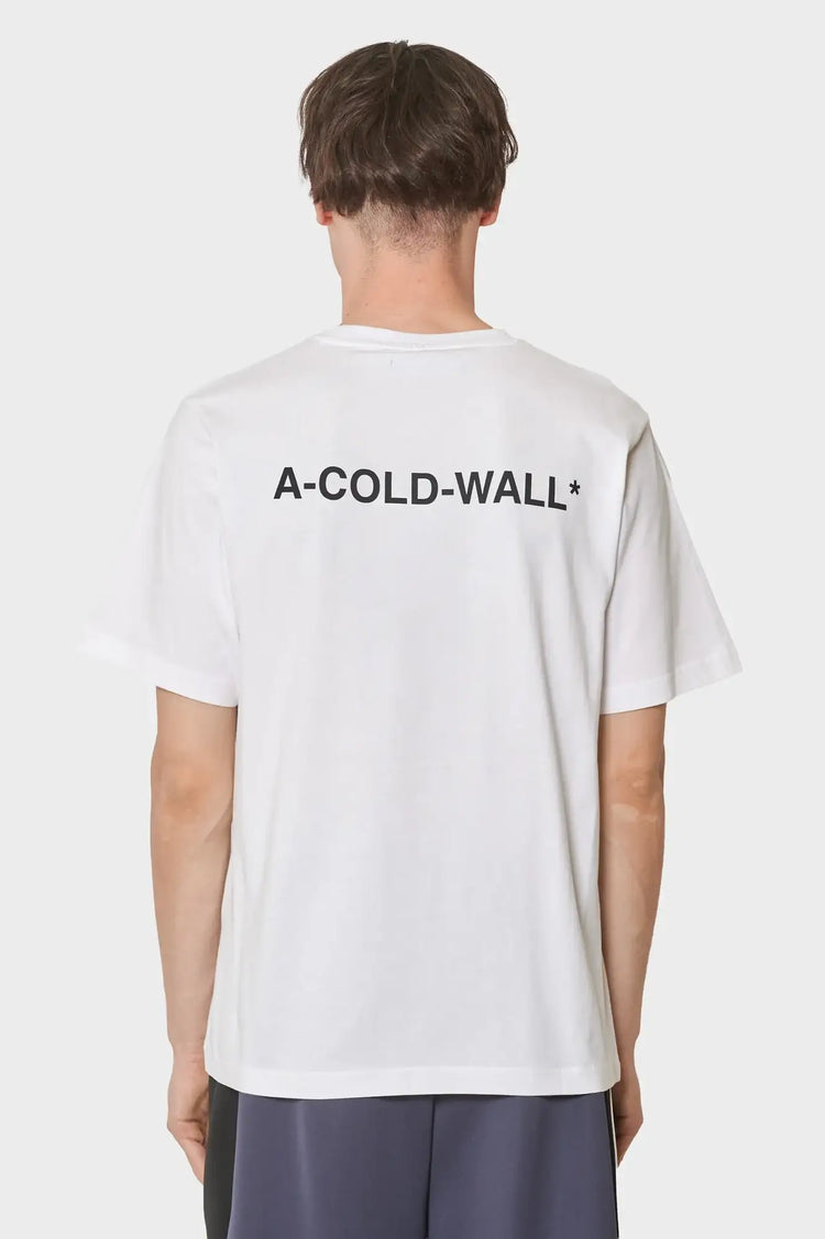 meskie#@Koszulka FOLLET LOGO T-SHIRT biała