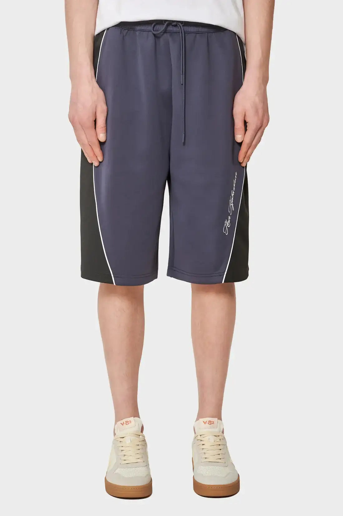 meskie#@Szorty TECHNICAL LOGO SHORTS szare