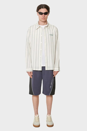 meskie#@Koszula RETRO STRIPED SHIRT biała