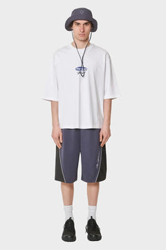 Koszulka OVERSIZED T-SHIRT - MMXVI biała