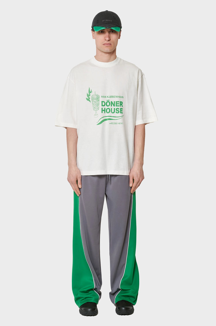 Pants TRAINING TRACK grey-green