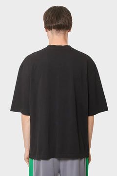 Koszulka SUN GLOW OVERSIZED TEE wyprawano-czarna