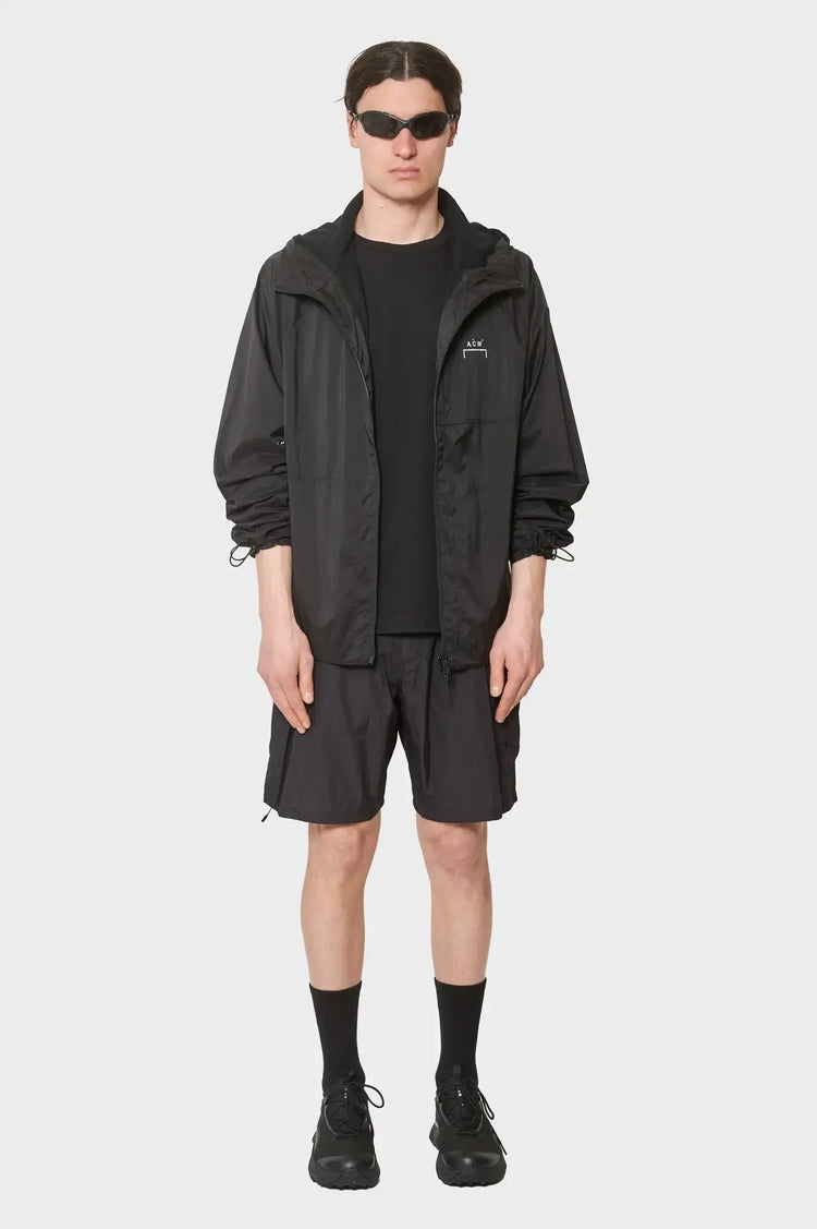 meskie#@Kurtka BALFRON HOODED JACKET czarna
