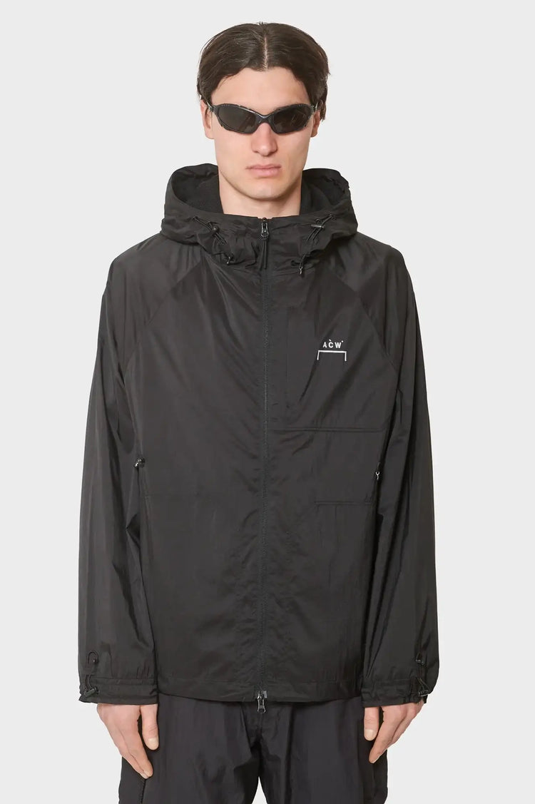 meskie#@Kurtka BALFRON HOODED JACKET czarna