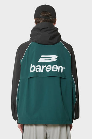 meskie#@Kurtka WINDBREAKER ciemno-zielona