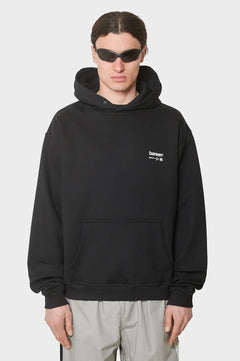 Bluza OVERSIZED HOODIE - HORSEPOWER czarna