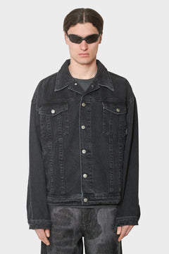 Kurtka OVERSIZED DENIM JACKET czarna