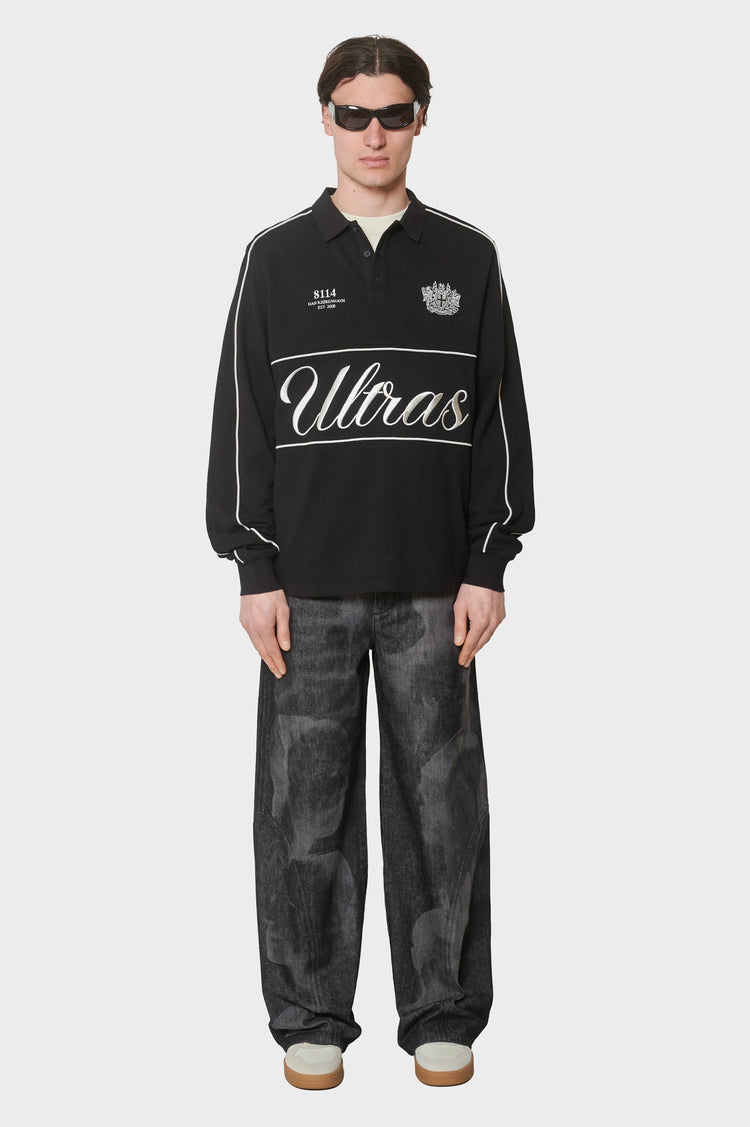 Longsleeve LOGO LS POLO SHIRT czarny