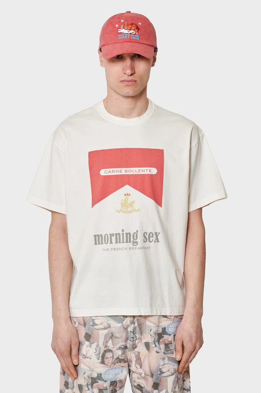 Koszulka Breakfast in Bed biała