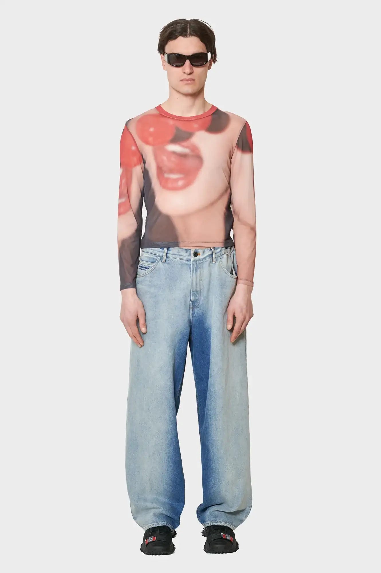 meskie#@Longsleeve Maraschino Madness multikolorowy
