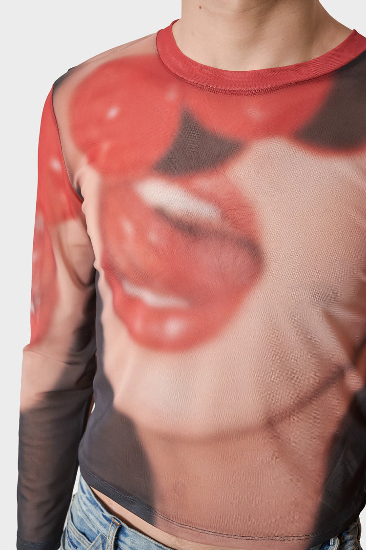 Longsleeve Maraschino Madness multikolorowy