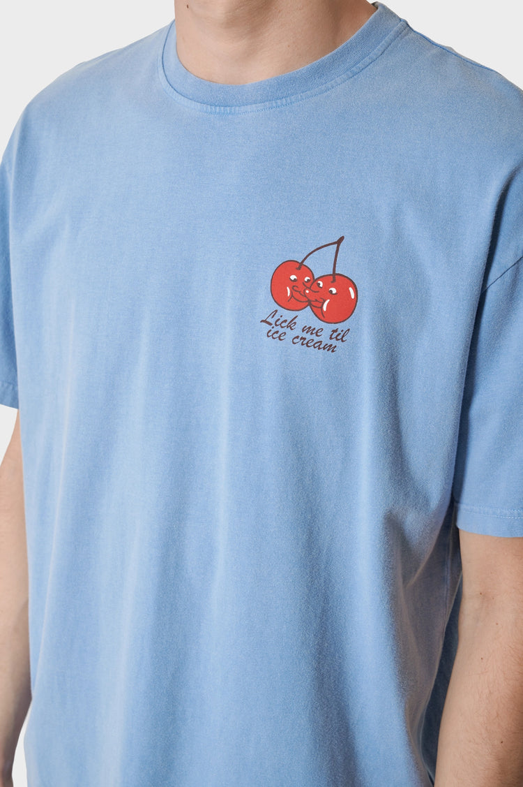 Koszulka Lick Me niebieska