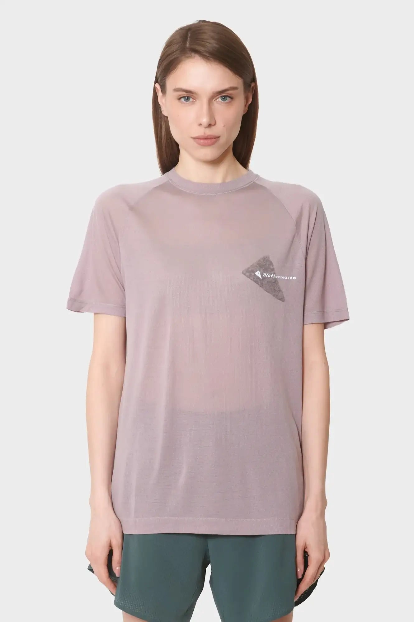 damskie#@Koszulka Groa Igneous SS Tee M's różowa