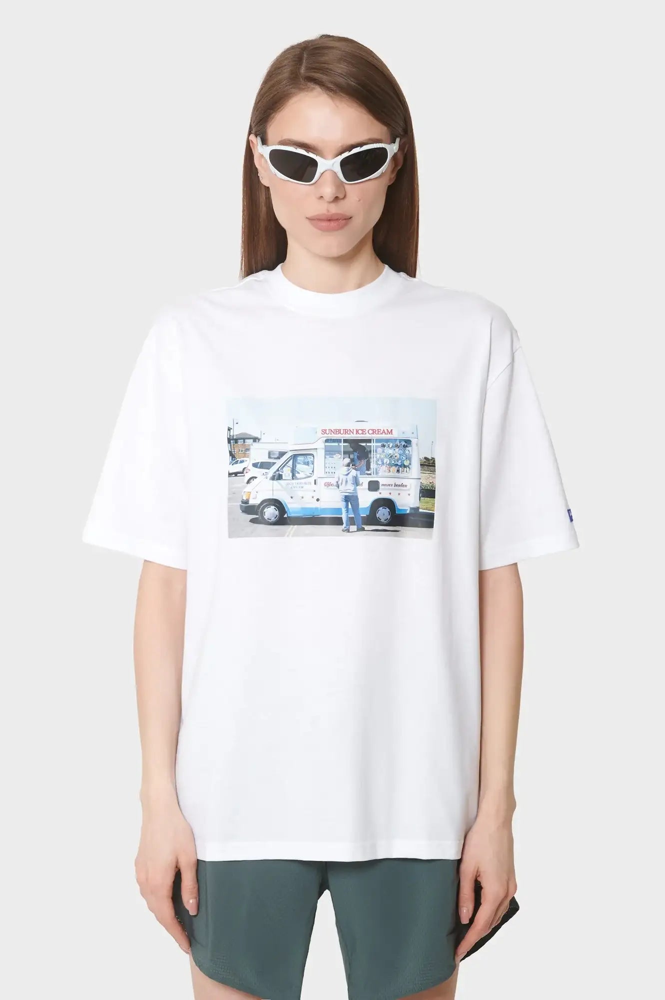 damskie#@Koszulka HEATWAVE T-SHIRT biała