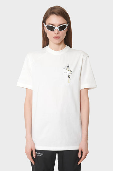 damskie#@Koszulka Root Glacier SS Tee M's biała