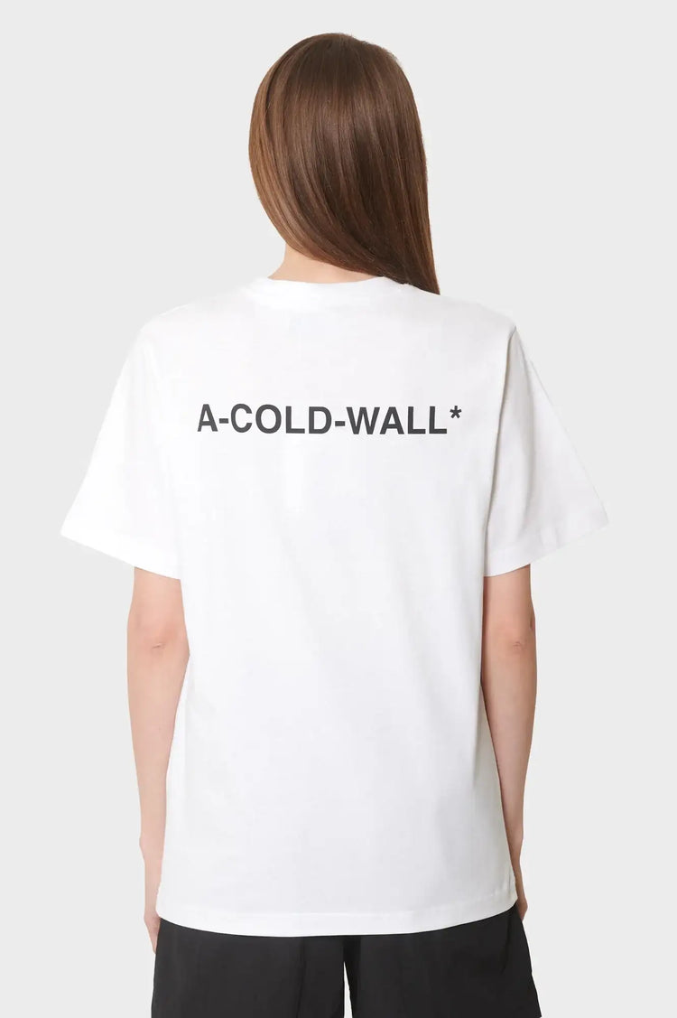 damskie#@Koszulka FOLLET LOGO T-SHIRT biała