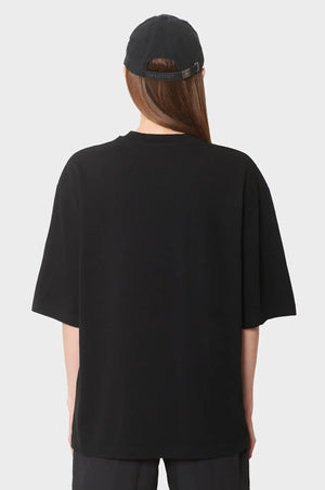 damskie#@Koszulka SUN GLOW OVERSIZED TEE wyprawano-czarna
