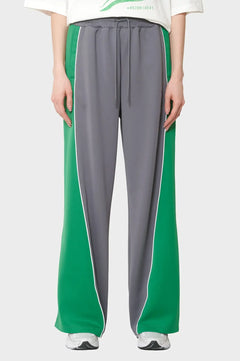 Spodnie TRAINING TRACK TROUSERS szaro-zielone