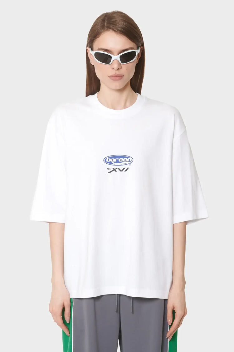 damskie#@Koszulka OVERSIZED T-SHIRT - MMXVI biała