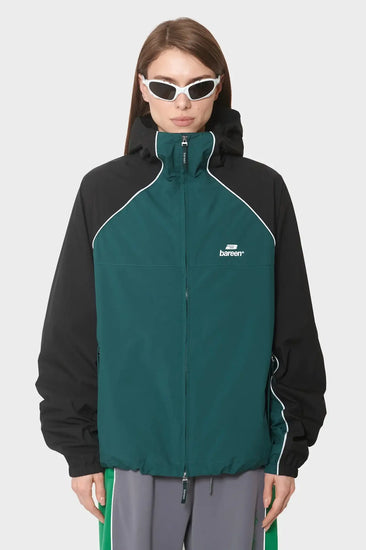 damskie#@Kurtka WINDBREAKER ciemno-zielona