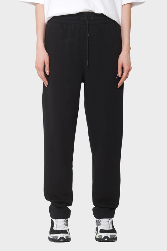 damskie#@Spodnie WOOLMORE LOGO JOGGER czarne