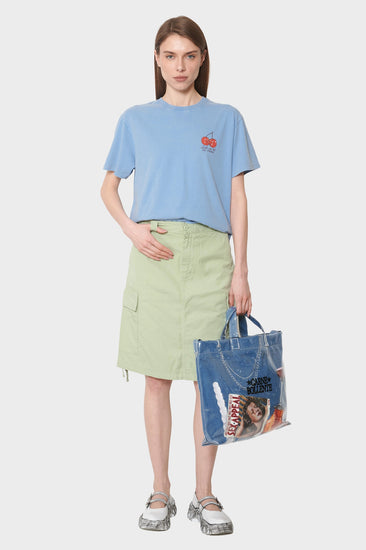 damskie#@Koszulka Lick Me niebieska