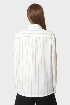 Koszula RETRO STRIPED SHIRT biała