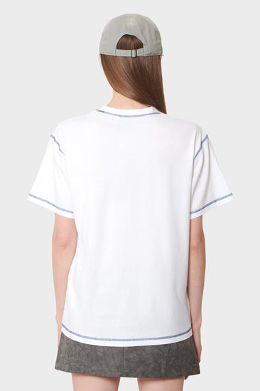 damskie#@Koszulka XOXO, Serena biała