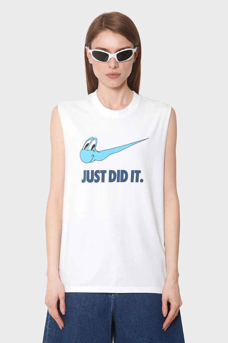 damskie#@Koszulka Just Did It...Again biała