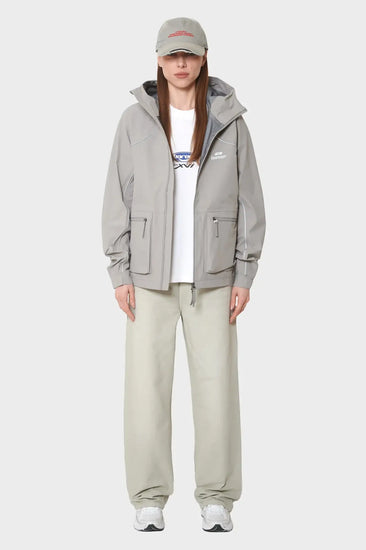 damskie#@Kurtka RAIN JACKET szara