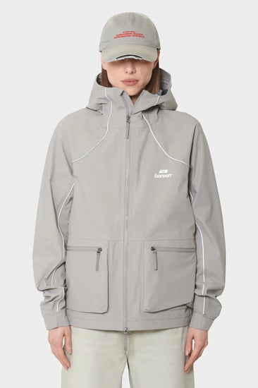 damskie#@Kurtka RAIN JACKET szara