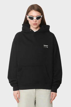 Bluza OVERSIZED HOODIE - HORSEPOWER czarna