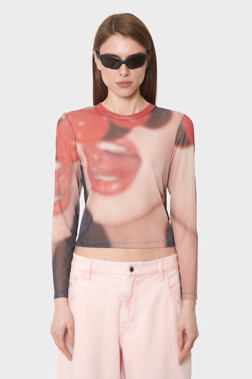 damskie#@Longsleeve Maraschino Madness multikolorowy