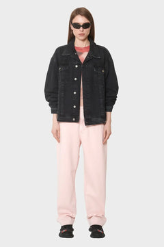 Kurtka OVERSIZED DENIM JACKET czarna