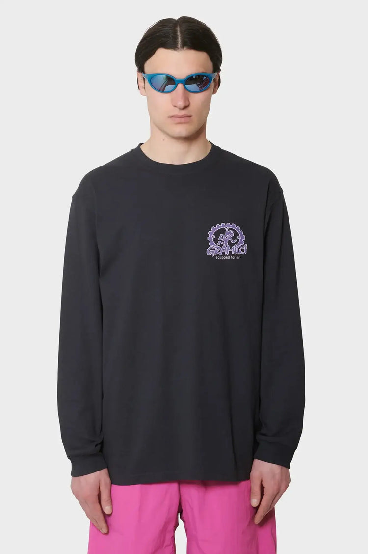 Longsleeve EQUIPPED FOR DIRT ironed black