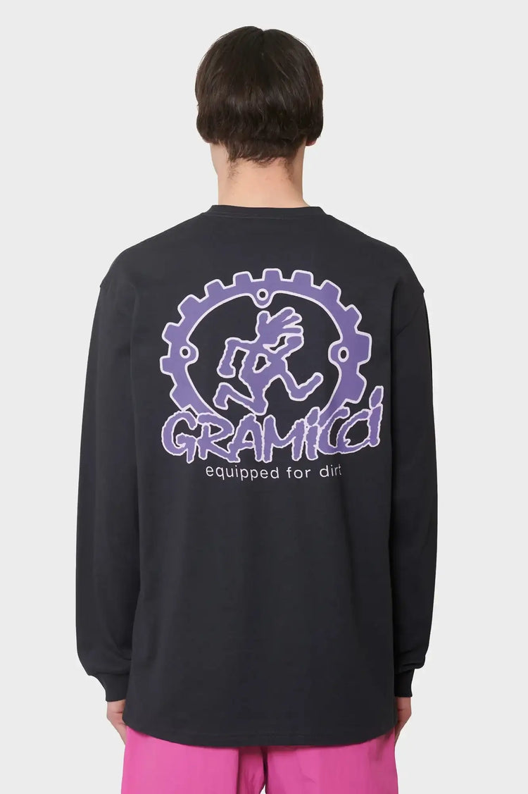 Longsleeve EQUIPPED FOR DIRT ironed black