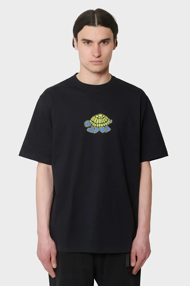 T-shirt TURTLE ironed black