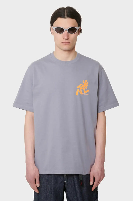 T-shirt RUNNING MAN purple