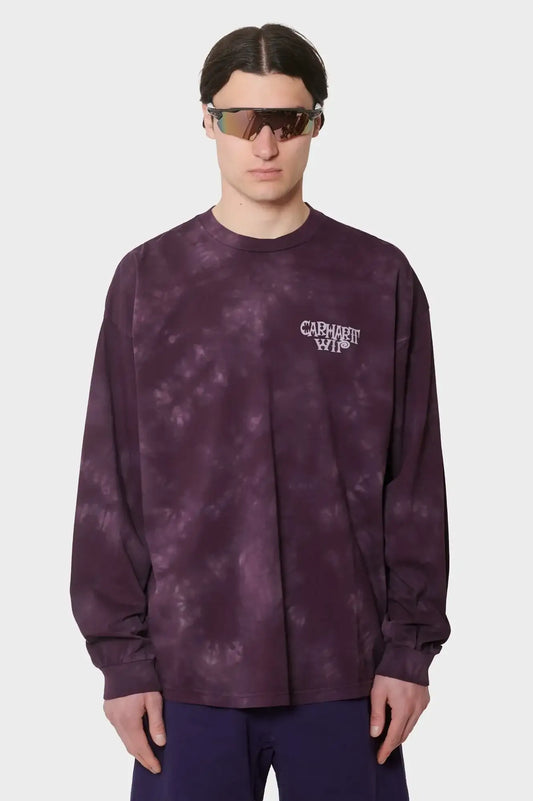meskie#@Longsleeve Radiate fioletowy