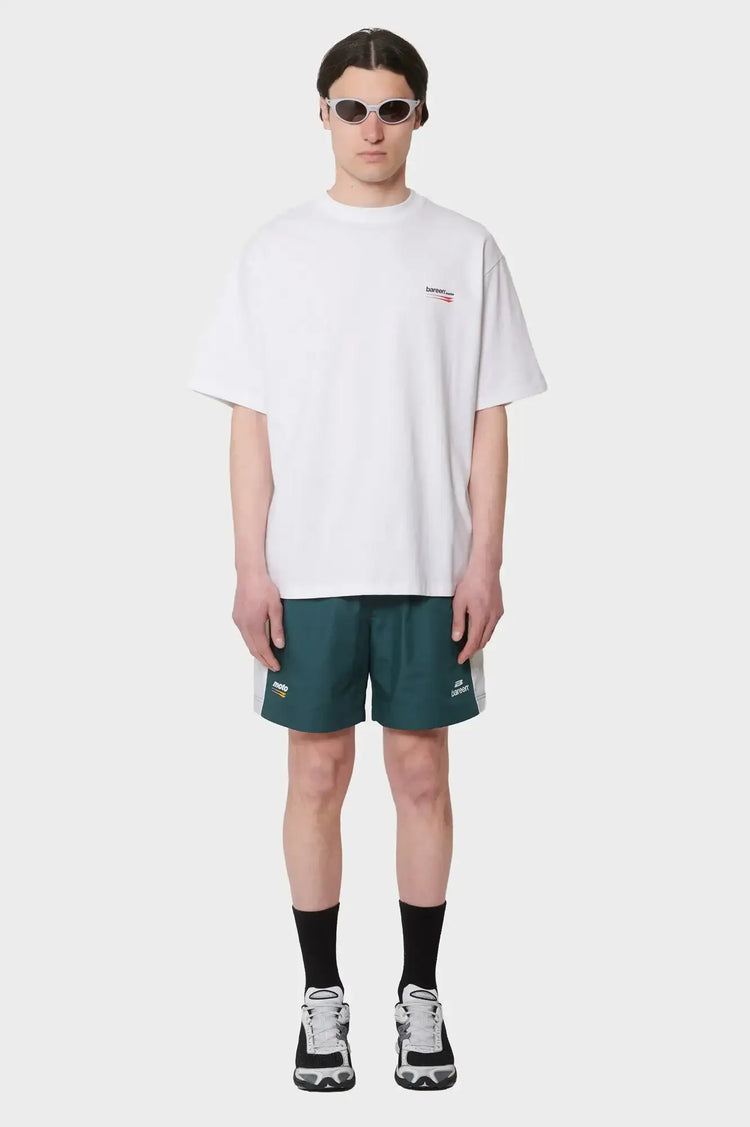T-shirt BOX FIT - SPONSORED white
