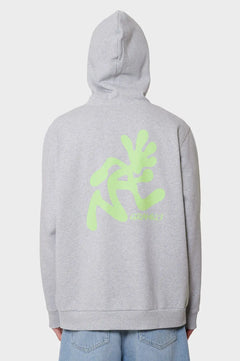 Bluza RUNNING MAN HOODED SWEATSHIRT szara