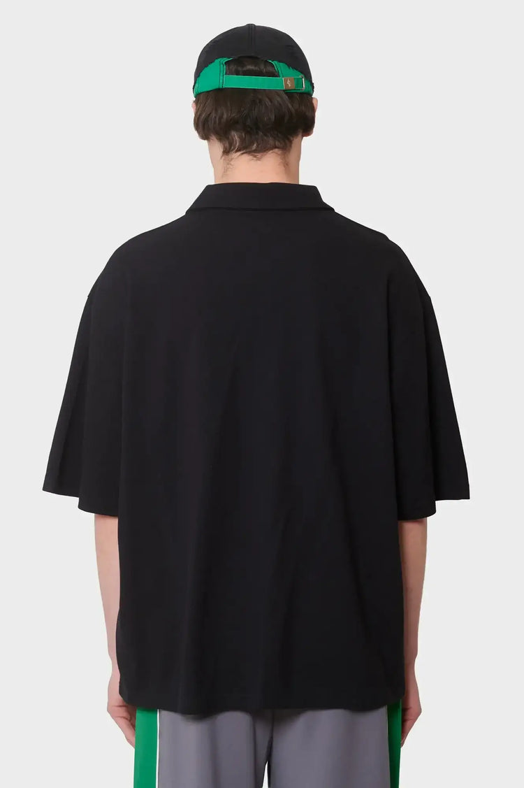 T-shirt OVERSIZE POLO black