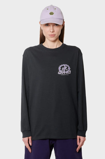 damskie#@Longsleeve EQUIPPED FOR DIRT wyprasowano-czarny